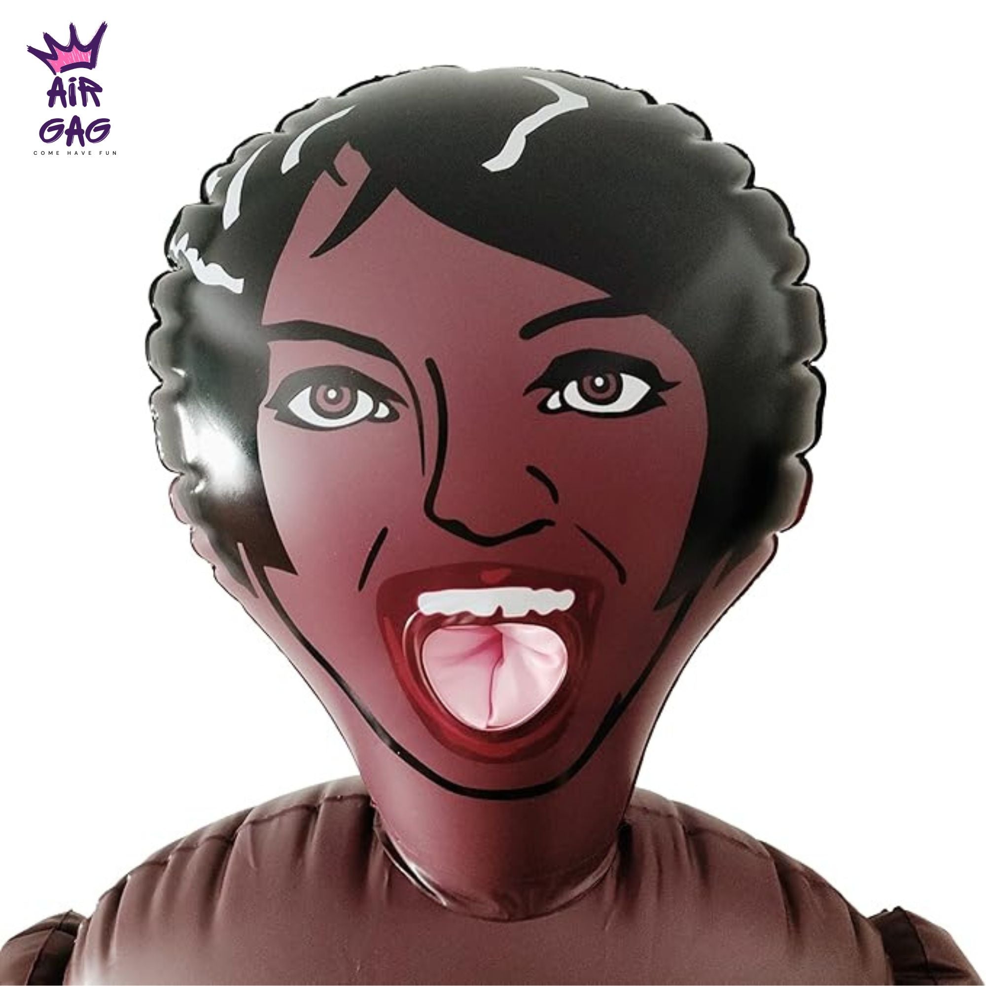 Blow Up Doll – Black Inflatable Life-Size Party Doll